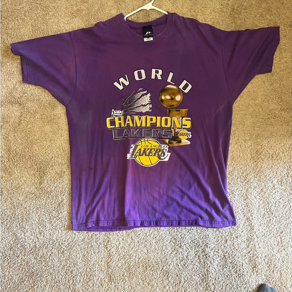 Lakers Championship 2000 T shirt XXL Rare Kobe Bryant